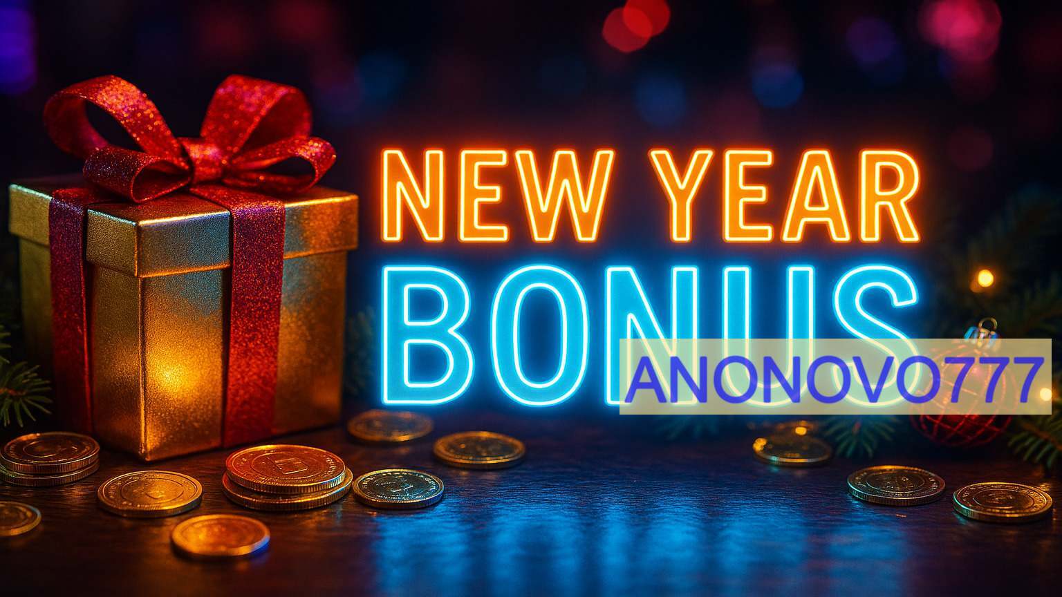Promoções de Ano Novo no ANONOVO777